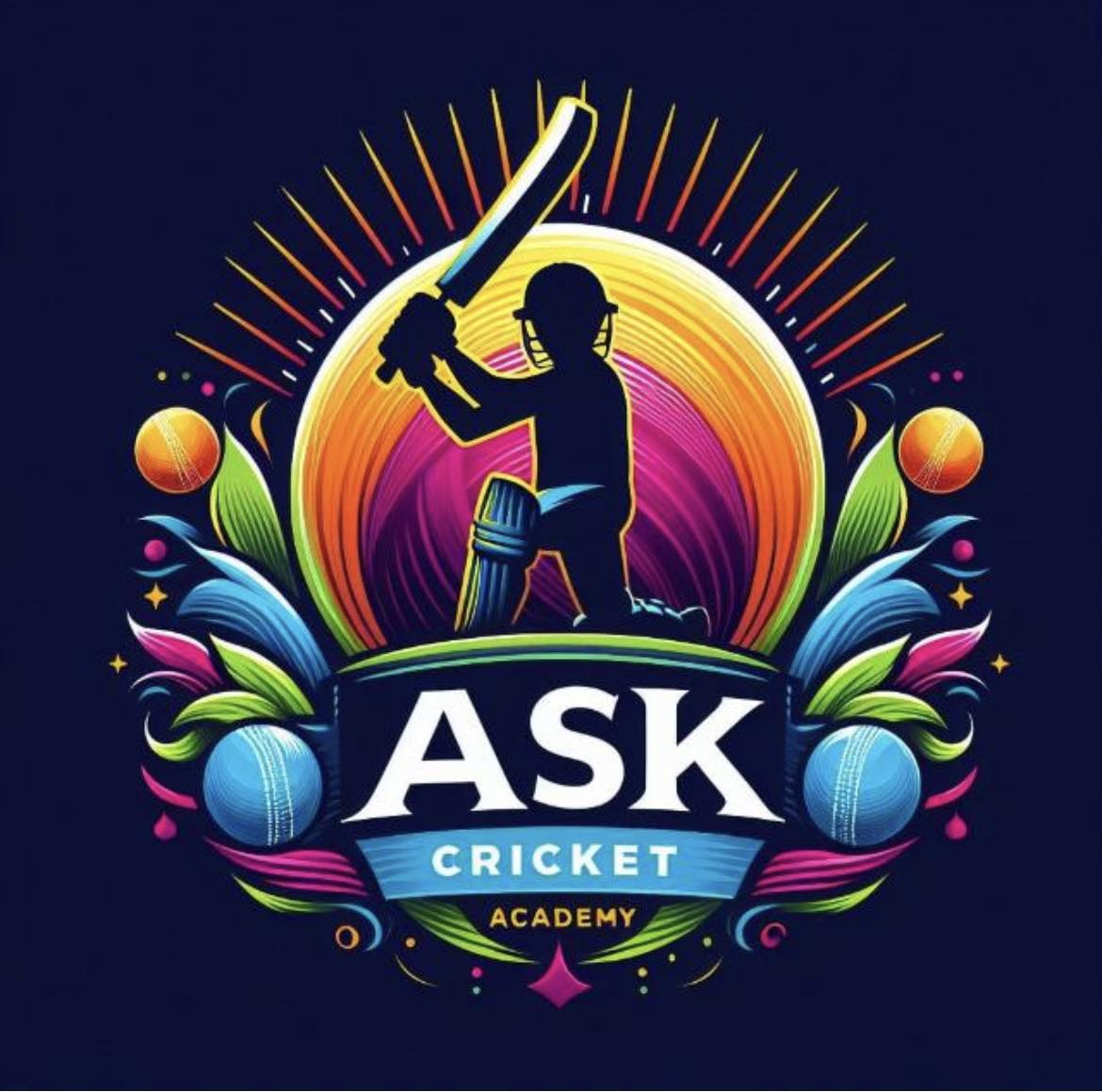 ASK Cricket Academy logo