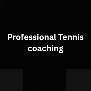Professional tennis coaching